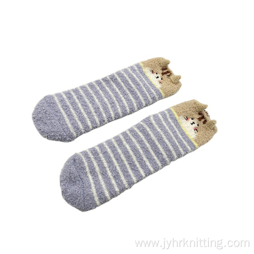 Winter Warm Cozy Fluffy Slipper Socks